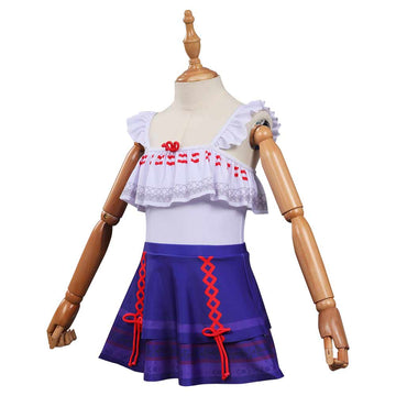 Película Encanto Luisa Bañador De Infantil Niños Cosplay Trajes De Disfraces De Halloween Carnaval Fiesta DISFRAZDEDIADEBRUJAS.ES®